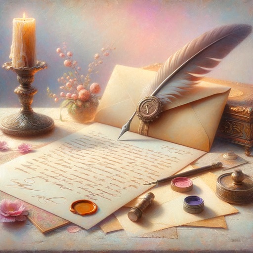 Accompanying message for Handwritten Letters